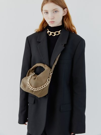 LEEHO ALICE Shoulder Bag Brown