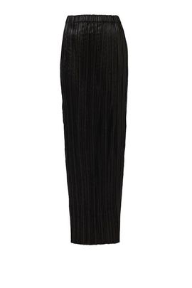 Leem Leem Fitted Plisse Skirt