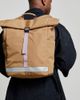 Lefrik Lefrik Lars Roll Backpack in Brown, Men's at Urban Outfitters - 1