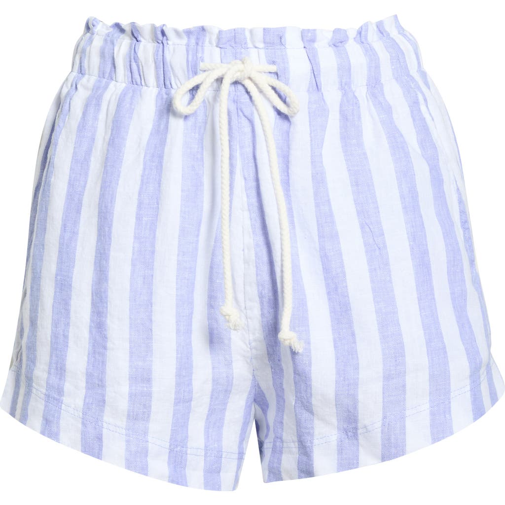 LEFT ON FRIDAY LEFT ON FRIDAY Getaway Linen Cover-Up Shorts