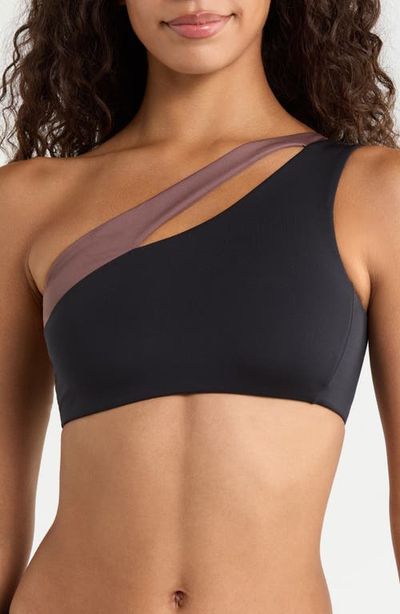 LEFT ON FRIDAY LEFT ON FRIDAY Playa One-Shoulder Bikini Top