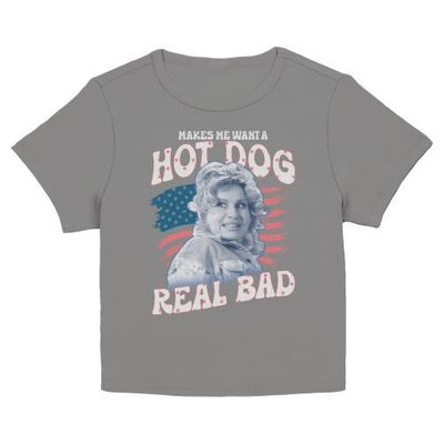 Legally Blonde Legally Blonde Junior's Makes Me Want a Hot Dog Short Sleeve Baby T-Shirt