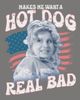 Legally Blonde Legally Blonde Junior's Makes Me Want a Hot Dog Short Sleeve Baby T-Shirt - 2