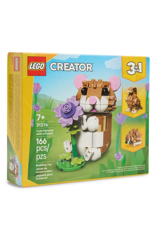LEGO LEGO 7+ Creator 3-in-1 Cute Hamster with a Flower - 31376