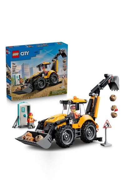 LEGO LEGO Yellow Backhoe Loader 60480 Building Kit