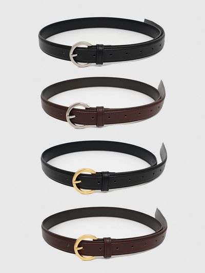 LEIE Cleven Italian Leather Belt_4 Colors