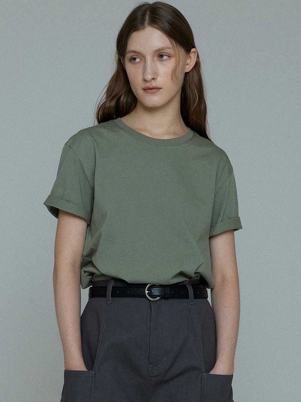 LEIE Lima Silket Cotton T-shirt (Khaki)