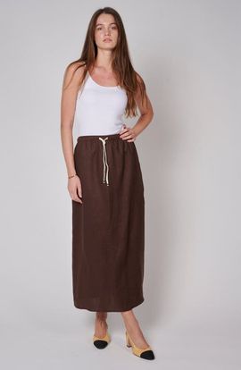 LEISURE LAB LEISURE LAB Linen Resort Skirt