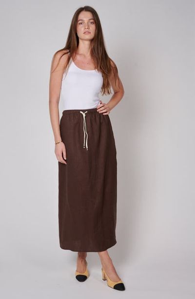 LEISURE LAB LEISURE LAB Linen Resort Skirt