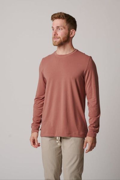 LEISURE LAB LEISURE LAB Long Sleeve Everyday T-Shirt