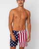 LEISURE LAB LEISURE LAB Stars + Stripes Swim Trunk - 2