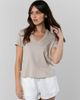 LEISURE LAB LEISURE LAB Supima V-Neck - 3