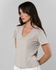 LEISURE LAB LEISURE LAB Supima V-Neck - 4