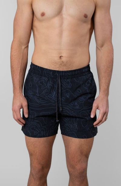 LEISURE LAB LEISURE LAB Topography Swim Trunk 