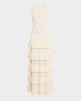Lela Rose Bobble Knit Piper Dress