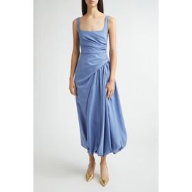 Lela Rose Lela Rose Asymmetric Faille Bubble Dress