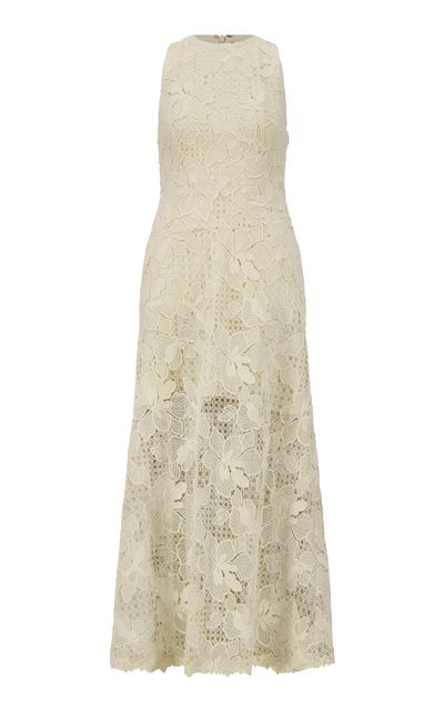 lela rose lace hem dress Lela Rose - Black Lace Trim Dress