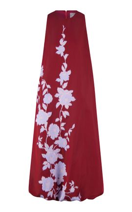 Lela Rose Lela Rose Rose Fil Coupé Bubble Hem Dress
