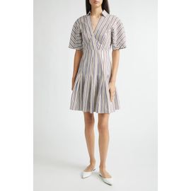 Lela Rose Lela Rose Stripe Cotton Dress