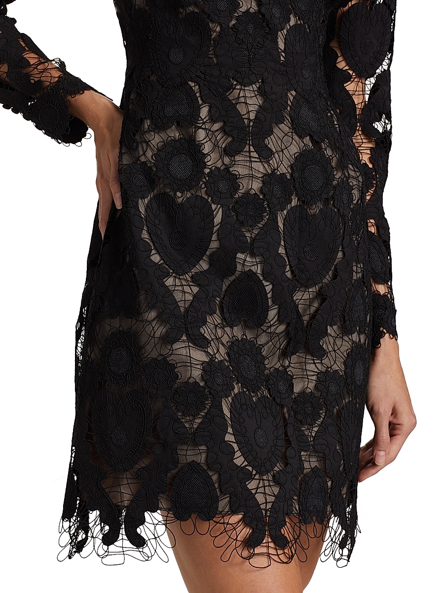 cover up lace dress Long Sleeve Lace Cover-Up Dress
