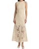 Lela Rose Women's Lattice Guipure Lace Midi-Dress - 3