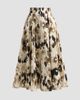 Lela Rose Women's Parker Ikat Polka Dot Midi-Skirt - 1