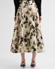 Lela Rose Women's Parker Ikat Polka Dot Midi-Skirt - 3