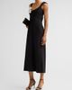 Lela Rose Women's Peony-Embroidered Twist Midi Dress - 4
