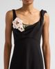 Lela Rose Women's Peony-Embroidered Twist Midi Dress - 5