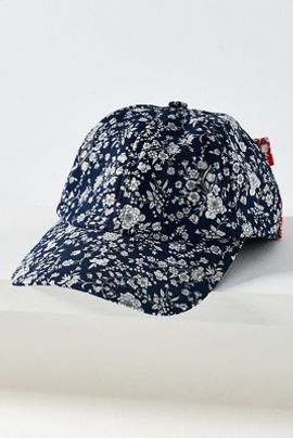 Lele Sadoughi Americana Liberty Baseball Cap