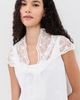 Lele Sadoughi Lele Sadoughi Audrey Lace Scarf White Floral One - 2