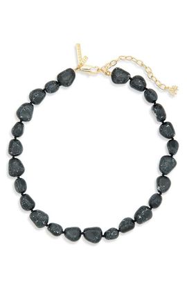 Lele Sadoughi Lele Sadoughi Baroque Stone Collar Necklace