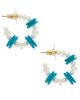 Lele Sadoughi Lele Sadoughi Beach Club Hoop Earrings - 2
