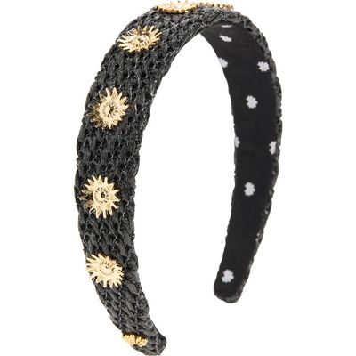 Lele Sadoughi Lele Sadoughi Besette Sun Raffia Headband