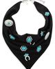 Lele Sadoughi Lele Sadoughi Bonnie Concho Scarf Necklace - 1