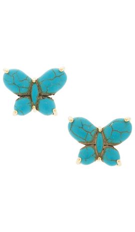 Lele Sadoughi Lele Sadoughi Butterfly Stud Earrings