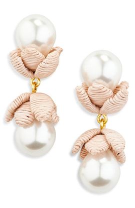 Lele Sadoughi Lele Sadoughi Chloris Faux Pearl Drop Earrings