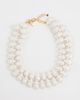 Lele Sadoughi Lele Sadoughi Conch Shell Layered Necklace Mother of Pearl One - 2