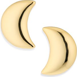 Lele Sadoughi Lele Sadoughi Crescent Button Stud Earrings