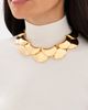 Lele Sadoughi Lele Sadoughi Crescent Statement Necklace Gold One - 3