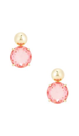 Lele Sadoughi Lele Sadoughi Crystal Cactus Flower Stud Earrings
