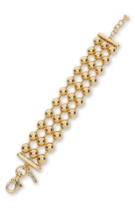 Lele Sadoughi Lele Sadoughi Diana Triple Row Bracelet