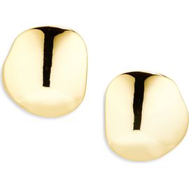 Lele Sadoughi Lele Sadoughi Discus Button Stud Earrings