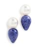 Lele Sadoughi Lele Sadoughi Double Drop Vessel Earring Lapis One - 1