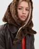 Lele Sadoughi Lele Sadoughi Faux Fur Bonnet Scarf Leopard One - 3