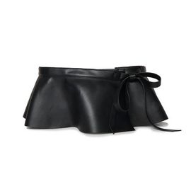 Lele Sadoughi Lele Sadoughi Faux Leather Peplum Belt