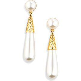 Lele Sadoughi Lele Sadoughi Golden Cage Drop Earrings