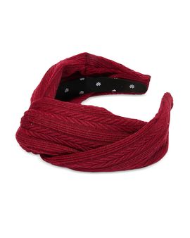 Lele Sadoughi Lele Sadoughi Greta Knotted Knit Headband