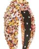 Lele Sadoughi Lele Sadoughi Greta Liberty Crystal Knotted Headband - 1