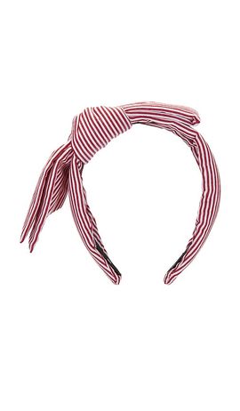 Lele Sadoughi Lele Sadoughi Holly Seersucker Headband